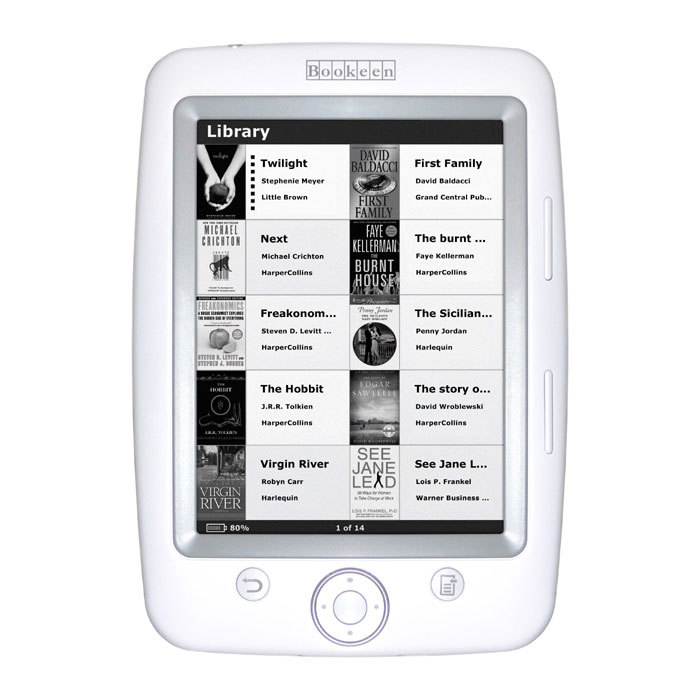 отзывы о Электронная книга Bookeen CyBook Opus