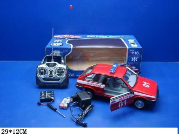 Машина Joy Toy ВАЗ-21083, пожарная