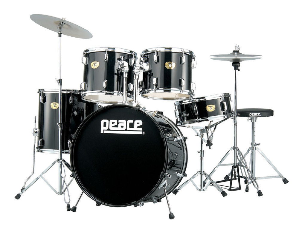 Акустическая барабанная установка Peace Marauder Series DP-2216-5 Black
