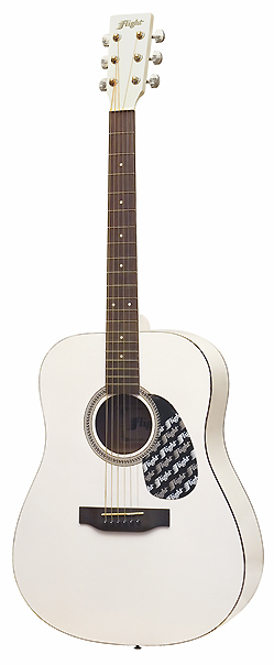 Акустическая гитара FLIGHT W 12701 WH, цвет белый