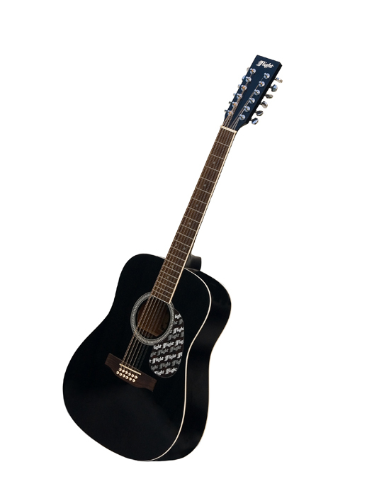 Акустическая гитара FLIGHT W 12701/12 BK