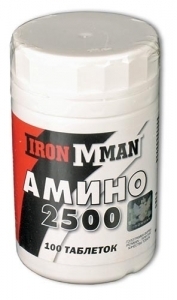 Аминокислота IRONMAN Амино-2500 15814
