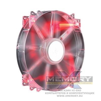 Cooler Master Вентилятор 200х200 MegaFlow 200 (R4-LUS-07AR-GP) Red LED, Silent Fan