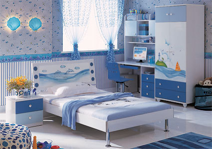 Детская кровать Milli Willi ( комната) ДЕЛЬФИН