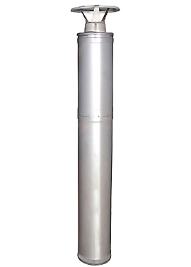 Дымоход Harvia 1,5+1м d 115 мм базовый модуль для бани и камина