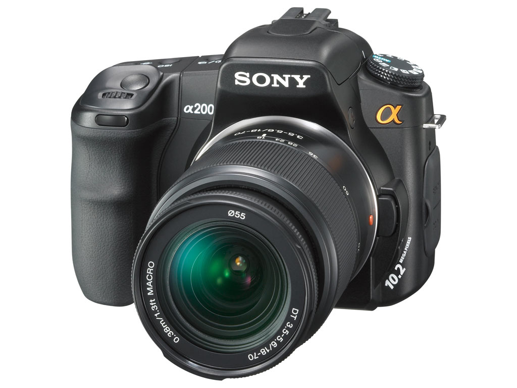 Фотоаппарат Sony Alpha DSLR-A200 Kit
