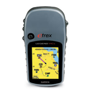 GPS навигатор Garmin eTrex Legend HCx + карты России на microSD 1Gb в пода