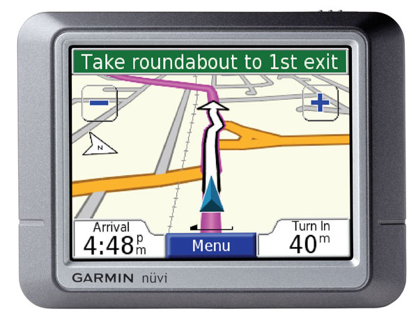 GPS навигатор Garmin Nuvi 250