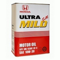 Honda Полусинтетическое моторное масло Honda Ultra Mild SM 10w-30