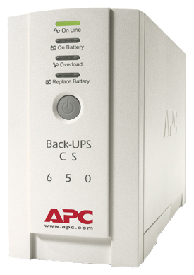 Источник бесперебойного питания APC Back-UPS CS 650VA 230V