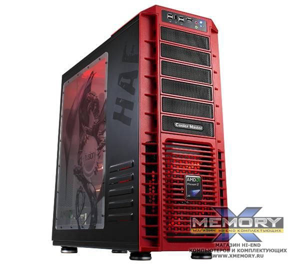Корпус Cooler Master HAF 932 (AM-932-RWN1-GP) AMD Red Windows