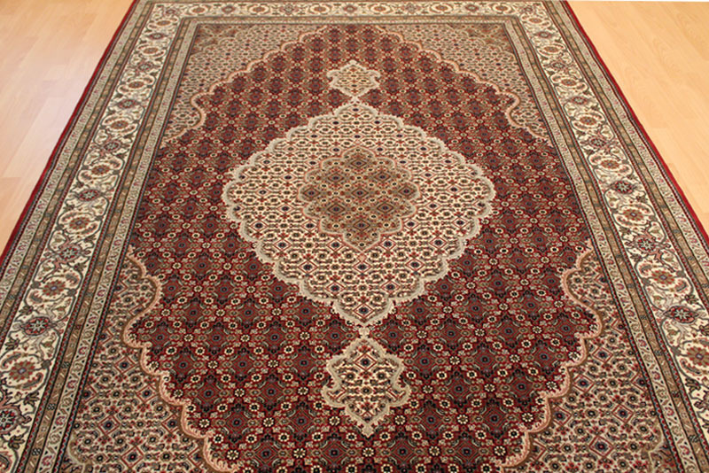 Ковер ручной работы Индийские ковры из шерсти и шелка, 196х293 см