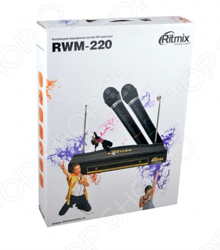 микрофон ritmix rwm 220 