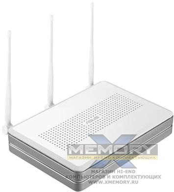 Модем ASUS ADSL Wi-Fi роутер Asus DSL-N13 (AnnexA,ADSL2+,802.11n 300Мбит/с,4-х LAN 100Мбит,RJ-11)