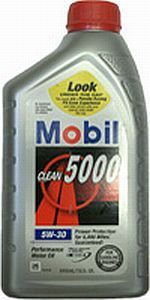 Моторное масло Mobil clean 5000 5W-30 946 мл. США