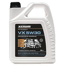 Моторное масло XENUM Синтетическое рейсинговое масло на эстеровой основе с керамикой VX 5w30 (5л) XN