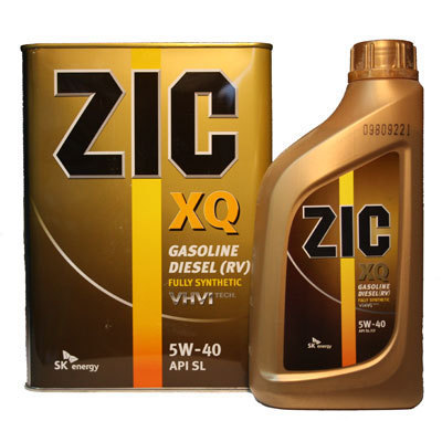 Моторное масло ZIC XQ 5W40