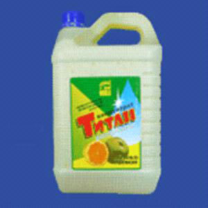 Моющее средство Титан универсальное для посуды,кухни,уборки Яблоко,Лимон, 5 л