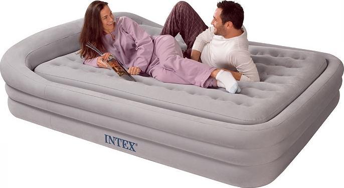 Надувной матрас Intex диван-кровать Queen Rising Comfort Bed