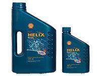 Shell Полусинтетическое моторное масло Shell Helix Plus 10W-40