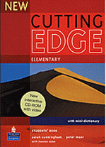 Учебники по английскому языку New Cutting Edge Elementary Student's Book / Учебник английского язык