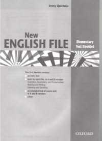 Учебники по английскому языку New English File Intermediate Test Booklet / Тесты к учебнику английс