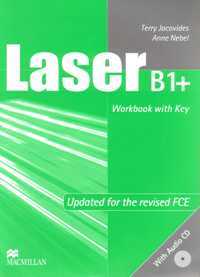 Учебники по английскому языку NEW Laser B1+ Workbook with key and CD / Рабочая тетрадь к учебнику а