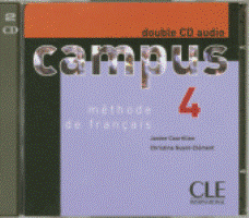 Учебники по французскому языку Campus 4 2 collectifs Audio CD / Audio CD к учебнику французского яз
