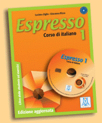 Учебники по итальянскому языку Espresso 1 libro / Учебник итальянского языка без CD-диска.