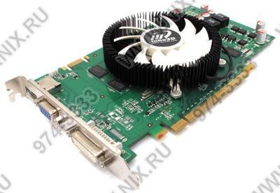 Видеокарта Innovision 512Mb <PCI-E> DDR-3 Inno3D <GeForce 9800GT> (RTL) +DVI+HDMI+SLI<