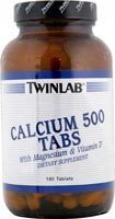Витамины Twinlab Calcium 500 Mag&Vit D Tabs