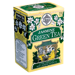 Зеленый чай Mlesna С ароматом жасмина, картон, 200 гр